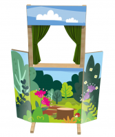 Ширма напольная ЛЕСНАЯ ПОЛЯНКА