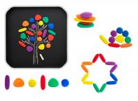 Радужные камешки. Набор для индивидуальной работы