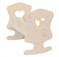 Кроватка-люлька серии "Лаки", цвет Бежевый Мини