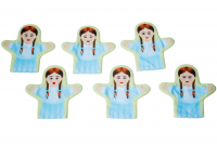 Набор рукавичек "Эмоции. Девочки" 6 шт.