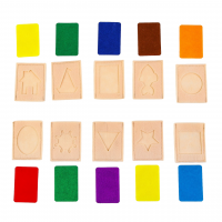 Логическая головоломка «Формы и цвета»